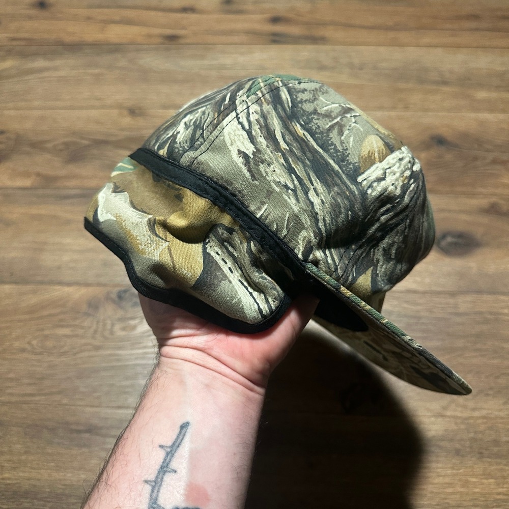 Outdoor Cap Camo Hunting Hat Men L/XL Advantage Camouflage Ear Flap Cap - Picture 5 of 7